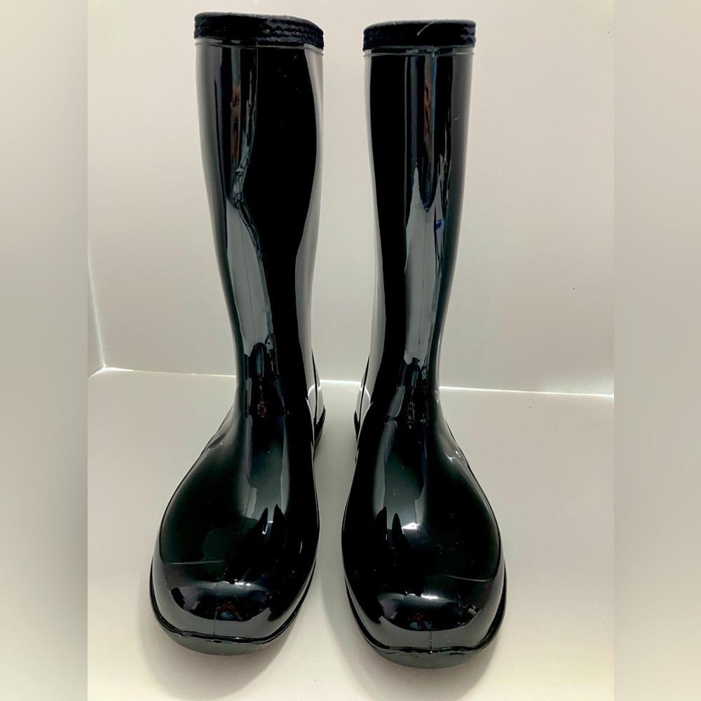 Kamik “Heidi” Women’s Rain/Snow Boots, 7, High Gloss Black, Pull Ons - Picture 2 of 6